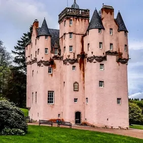 Craigievar Castle Scotland - Photographic Print Greetings Card