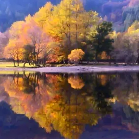 Loch Lubnaig Scotland - Photographic Print Greetings Card