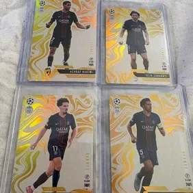 PSG Lot Set x4 Cards