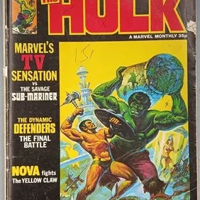 Rampage Monthly 6, Hulk, Sub-Mariner, Nova, Defenders, Marvel UK, Dec 1978