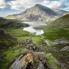 Snowdonia National Park Wales - Photographic Print Greetings Card