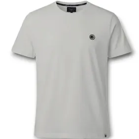 Pretty Green Men's L T-Shirt White Crew Neck Chest Logo