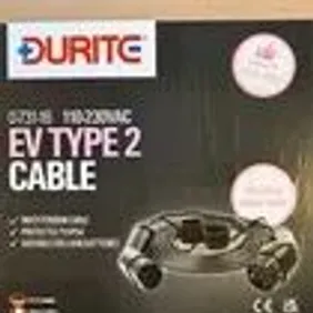 The Durite Type 2 5M EV Charging Cable is a brand new, high-quality charging solution for electric a