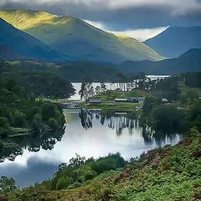 Glen Affric Highlands Scotland - Photographic Print Greetings Card