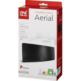 ONE FOR ALL SV9430 AMPLIFIED HDTV & DAB RADIO INDOOR AERIAL