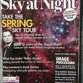 Sky At Night magazine, April 2012, The Spring Sky Tour, no CD