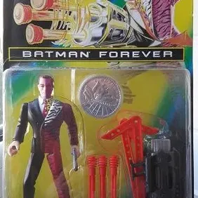 Batman Forever: Two-Face, Tri-Logo, Kenner, 1995