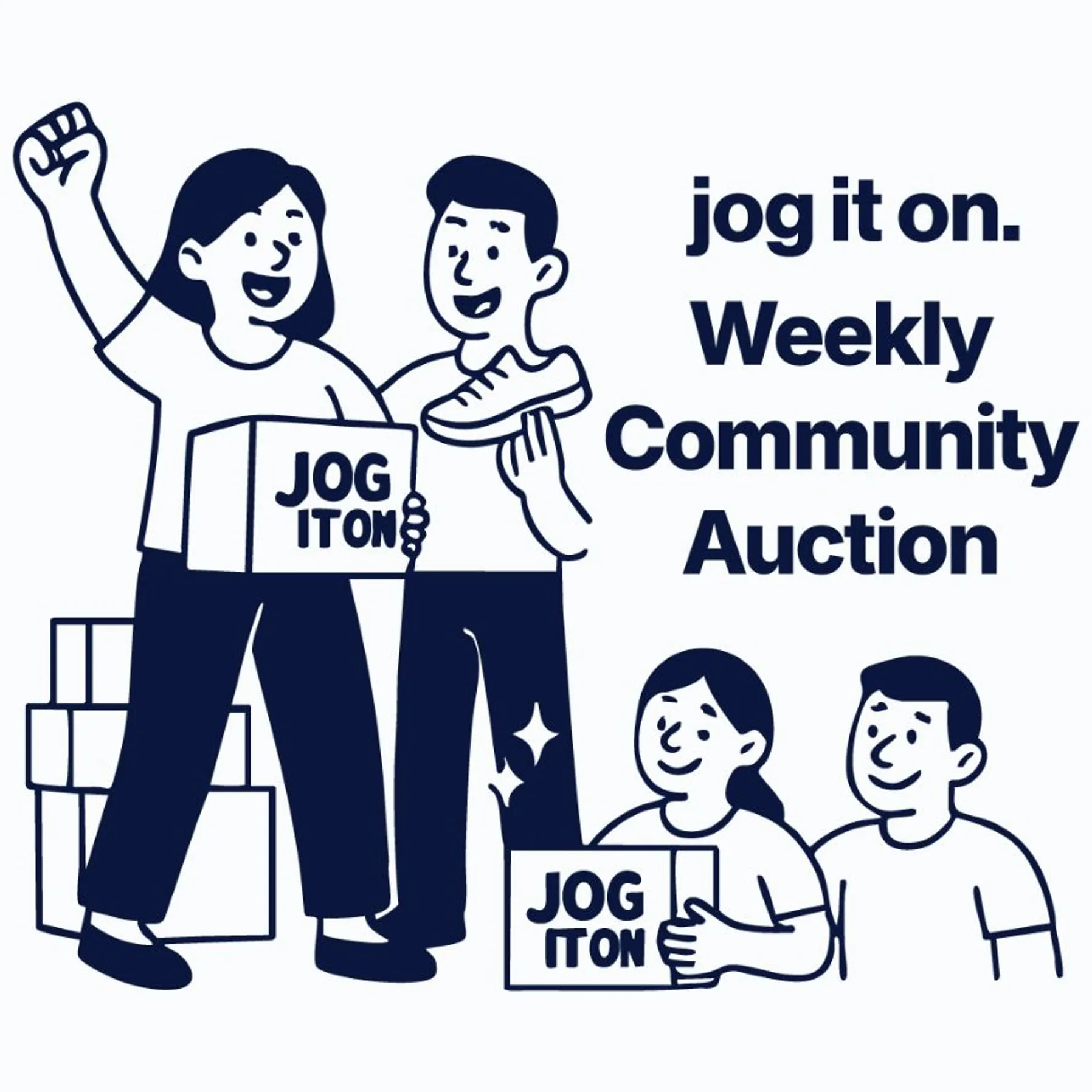 The jogiton.com Weekly Community Auction's
