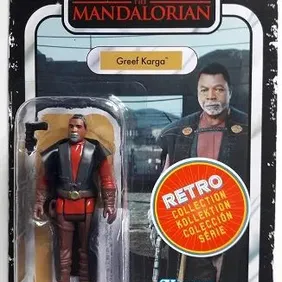 STAR WARS: THE MANDALORIAN: GREEF KARGA, Retro Collection, Unopened, 2020