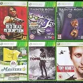 40 x Microsoft Xbox 360 Games Cleaned Good Cases 17 With Manuals Bundle Job Lot