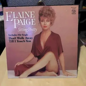 Elaine Paige - sitting pretty - vinyl lp- vg+/vg+