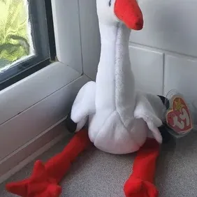 Stilts the Stork, TY Beanie Baby, 1999
