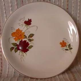 Alfred Meakin 'Oranmor' 6.75" side plate, retro, vintage 1970s
