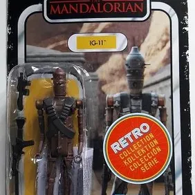 STAR WARS: THE MANDALORIAN: IG-11, Retro Collection, Unopened, 2020