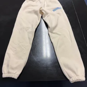 Hoodrich Women's Cream/Blue Joggers Size XS