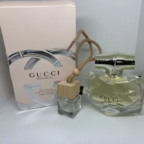Car air freshener smelly Gucci Bamboo perfume designer scent oils 