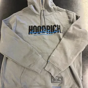 Men's Hoodrich Grey Hoodie XL Mint