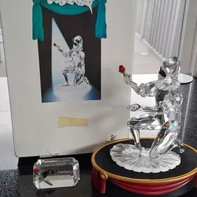 Dazzling Swarovski Harlequin Figurine - 2001 SCS Exclusive