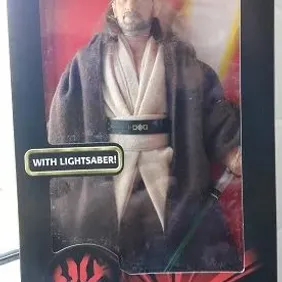 STAR WARS: QUI-GON JINN 12", Boxed, Unopened, 1998