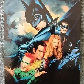 Batman Forever Post Card 1 Batman Characters, Slow Dazzle Worldwide