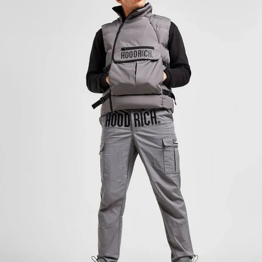 Hoodrich OG Trek Cargo Pants Black / White | Parallel
