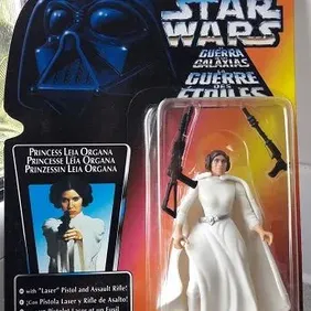 STAR WARS: PRINCESS LEIA ORGANA, Tri-Logo, Red Card, Unopened, 1995