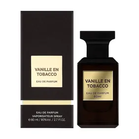 Vanille En Tobacco 80ml EDP By Fragrance World Strong Scent Ideal Gift