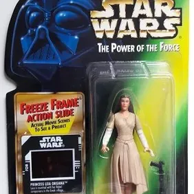 Star Wars: Princess Leia Organa in Ewok Outfit, Freeze Frame, Unopened, 1997
