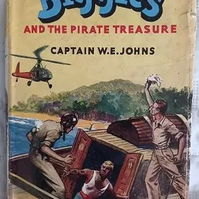 Biggles and the Pirate Treasure, Captain W E Johns, UK hdbk 1956