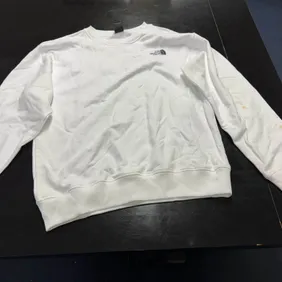 North Face Women's White Jumper Size S