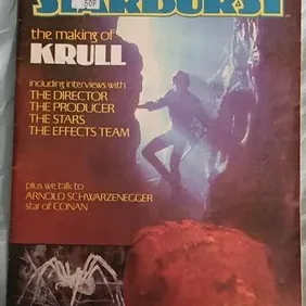 Starburst 52, Krull, Conan, Schwarzenegger, Marvel UK, December 1982