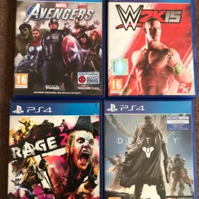 PS4 bundle of games x4 all tested and working some rare games price is for all 4 games and Free deli