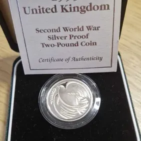 Exclusive Limited Edition Proof Solid Silver £2 Coin - A Collector's Dream