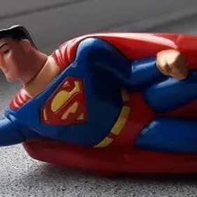 SUPERMAN FLOOR RACER, KFC, 1999