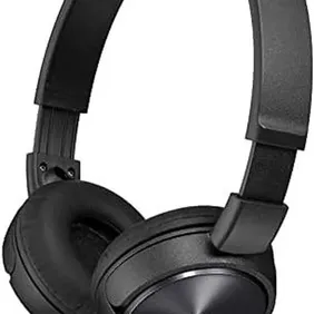 SONY MDR ZX310 BLACK WIRED HEADPONES IN BLACK