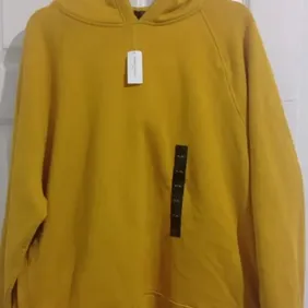 Must-Have Mustard XL Hoody from Banana Republic