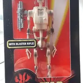 STAR WARS: BATTLE DROID 12", Boxed, Unopened, 1999