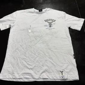 Hoodrich Men's White T-Shirt Size M