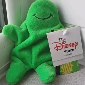 Flubber 7", Plush/Beanie, No Sound, Tagged, Disney