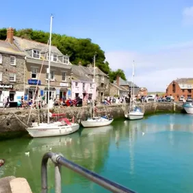 Padstow Harbour Cornwall - Photographic Print Greetings Card