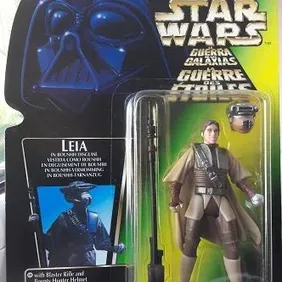 STAR WARS: LEIA in BOUSHH DISGUISE, Tri-Logo, Unopened, 1996