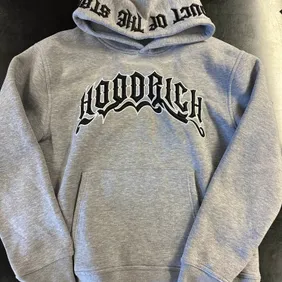 Hoodrich big logo grey hoodie 