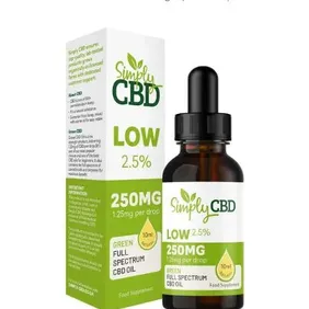 Green CBD Oil 2.5% - Pure & Organic Relief