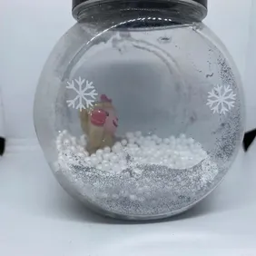 Doc Mcstuffin snow globe figure toy Christmas present