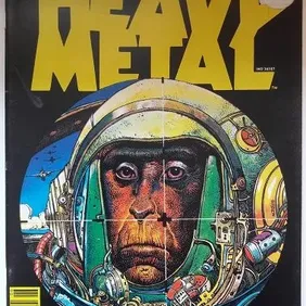 HEAVY METAL: Vol. 1 No. 3, Corben, Druillet, Moebius, Bode, Howard, June 1977