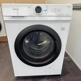 Midea White MF10ED80B Freestanding Washer Dryer Washer 8KG Dryer 5KG - 56.6D x 59.5W x 85H - 74 Kilo