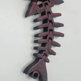 SHARK keychain, burgundy black, perfect for keys, backpack or bag lock as a great key decoration