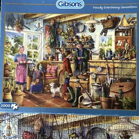 The Fishing Shed Jigsaw 1,000 pieces