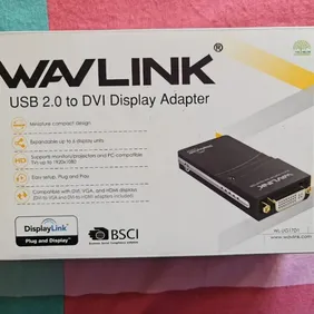 WAVLINK USB 2.0 to DVI DISPLAY ADAPTER