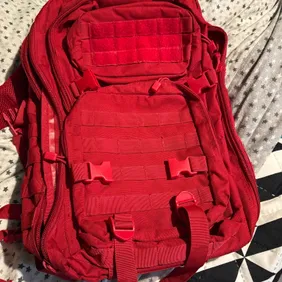 Mil-Tec Tactical Backpack 32L Red | Durable & Spacious Outdoor RucksackCarry your gear on any advent